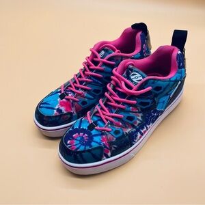Heelys tracer colorful roller skating shoes youth size 6/7